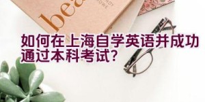 如何在上海自学英语并成功通过本科考试？