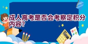 成人高考是否会考察定积分内容？